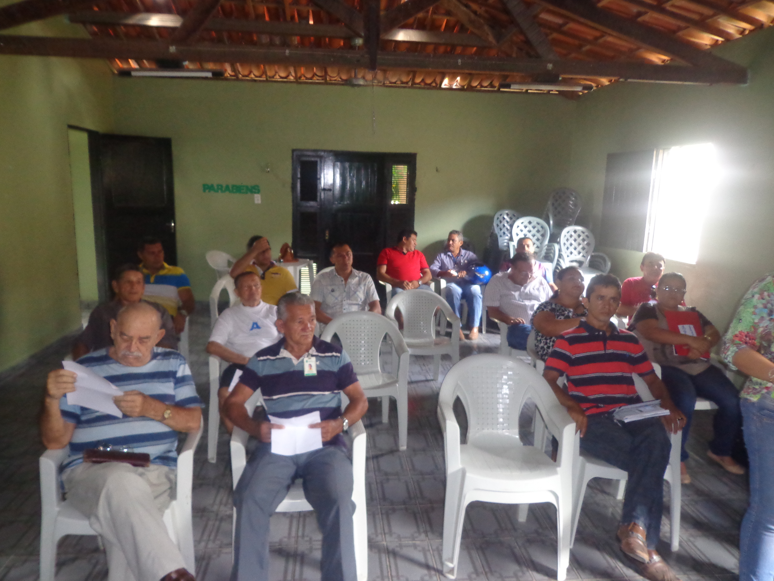 Reunião com usuários do sistema hídrico Mundaú