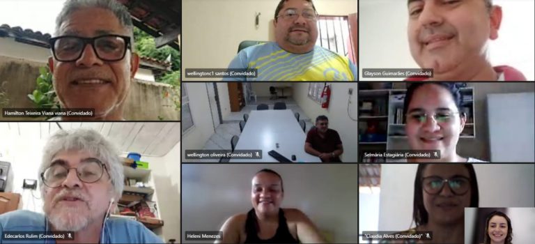 DIRETORIA DO COMITÊ DA BACIA DO LITORAL DISCUTE A CONSTRUÇÃO DO PLANEJAMENTO ESTRATÉGICO DO COMITÊ