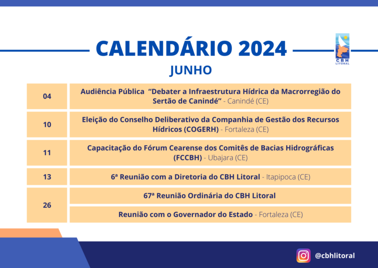 AGENDA LITORAL – JUNHO