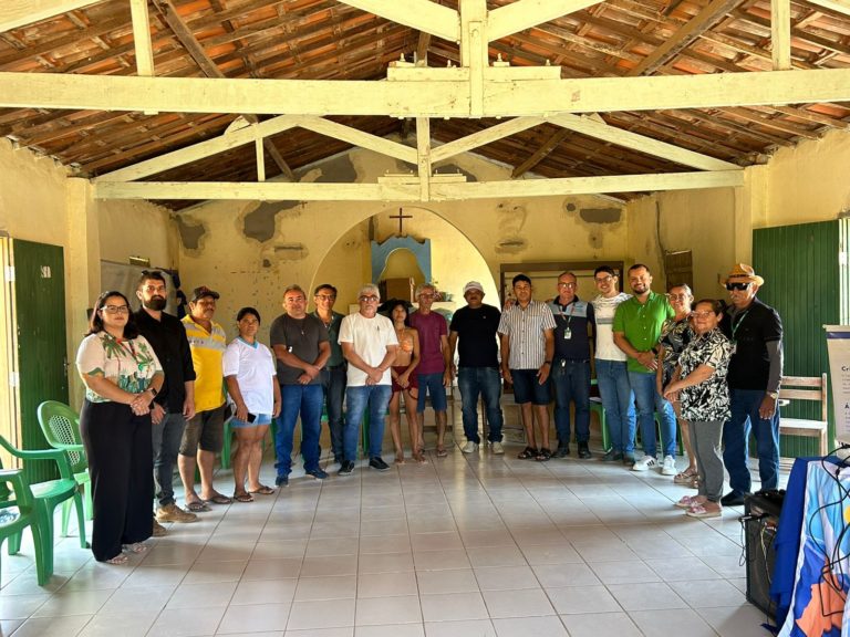 Comissão Gestora do açude Quandú participa de capacitação sobre poluentes em reservatórios