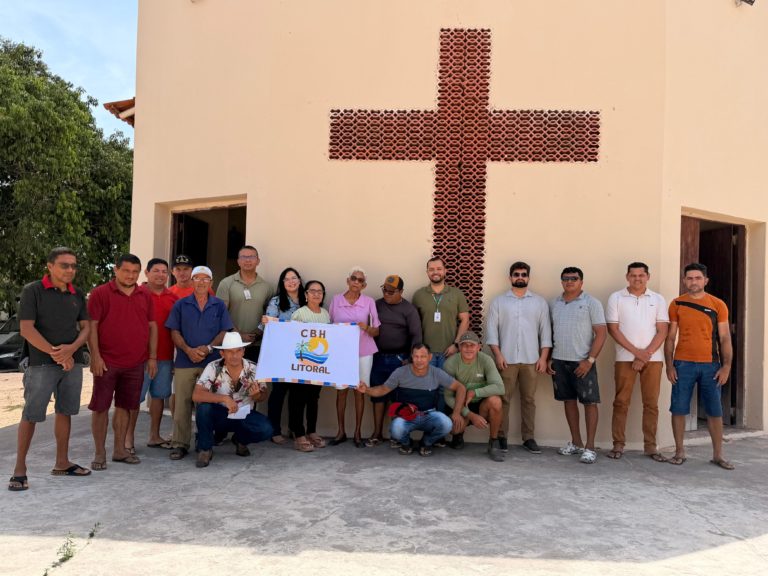 Comissão Gestora do açude Gameleira acompanha a operação do reservatório, em Trairi