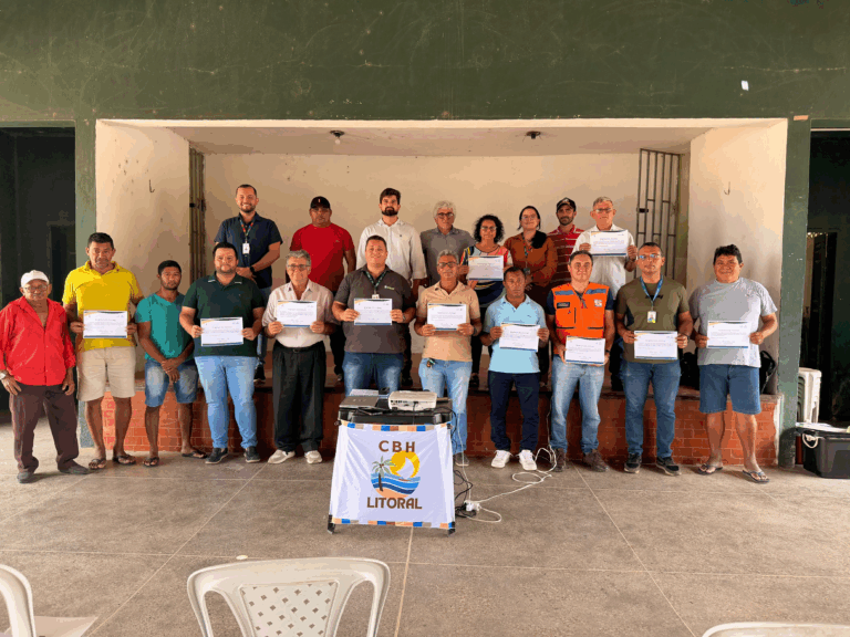 Comissão Gestora do açude Poço Verde toma posse e acompanha operação do reservatório, em Itapipoca